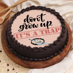 Quirky Its A Trap Truffle Cake-picture-18