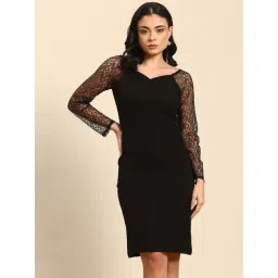 Qurvii Black Casual Dress-picture-13