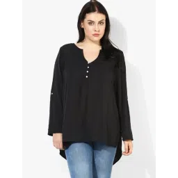 Qurvii Black High-Low Top-picture-33