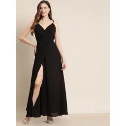 Qurvii Black Maxi Dress-picture-43