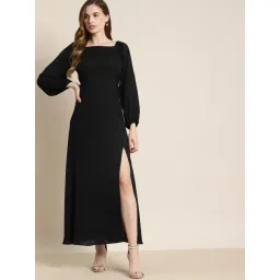 Qurvii Black Maxi Dress-picture-23