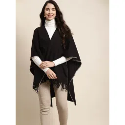 Qurvii Black Poncho-image-36