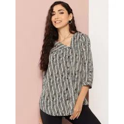 Qurvii Black Printed Shirt-picture-36