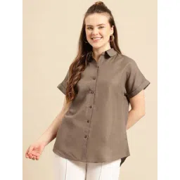 Qurvii Brown Casual Shirt-picture-32