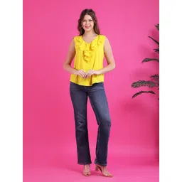 Qurvii Crepe Top-image-28