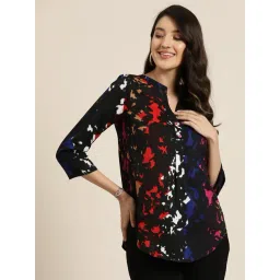 Qurvii Multicolor Printed Top-picture-47