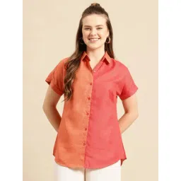 Qurvii Orange Casual Shirt-picture-15