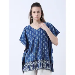 Qurvii Women Kimono Sleeve Kaftan Top-picture-38