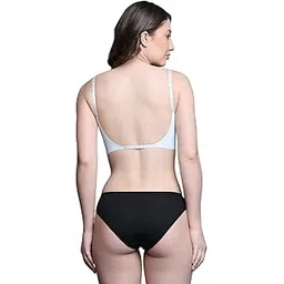 quttos PrettyCat Lightly Padded Non Wired Sexy Bralette Bra Panty Set-picture-15