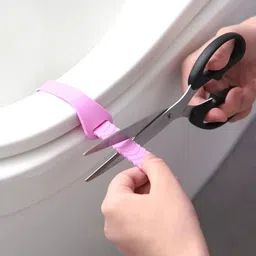 qweezer 2Pcs Toilet Seat lifting Band For Washroom Custom Fit Toilet Seat Lid Lock-picture-17