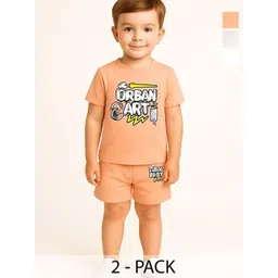 R Cube Kids Pack Of 2 Printed Clothing Set-picture-49