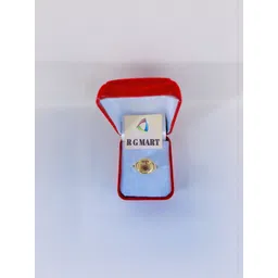 R G MART Unisex Gold-Plated Brass Finger Ring-picture-14