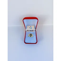 R G MART Unisex Gold-Plated Brass Finger Ring-picture-21