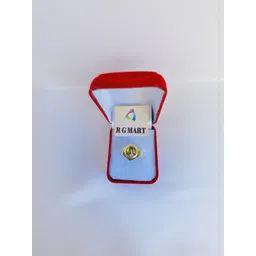 R G MART Unisex Gold-Plated Brass Finger Ring-picture-41