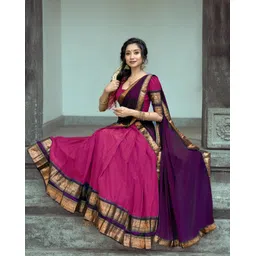 r k infinitive Solid Semi Stitched Lehenga Choli-picture-10