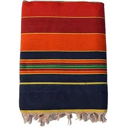 R K Textiles Solapuri 100% Cotton Carpet/Satranji/Bhavani Rug Dari Galicha Multicolour (Size 55 X 85 Inch) [ Set of 1 Piece ], Large Rectangle-picture-31