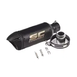 RA Accessories Black SC Project Mini2 Silencer Exhaust for Yamaha YBR-picture-18