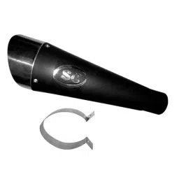 RA Accessories Black SC Silencer Exhaust for Yamaha SZ-R-picture-25