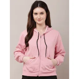 Raabta Fashion Women Hooded Solid Bomber Jacket-picture-27
