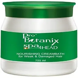 Raaga Professional Unscented Pro Botanix Spa 4 Head | Nourishing and Intensive Creambath | Hair Spa Treatment Cream for Weak and Damaged Hair, Revitalize Your Locks (750 Millilitres)-picture-14