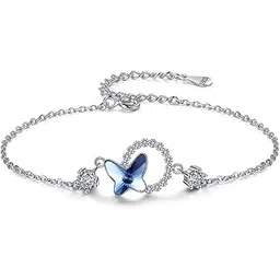 raajsi by yellow chimes 925 Sterling Silver Bracelets Pure Silver Bracelet for Women Birthday & | With Certificate of Authenticity & 925 Stamp-picture-18