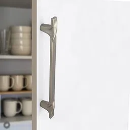 RAB Handle Zinc Kitchen and Office Drawer/Cabinet/Door/Wardrobe, Furniture Handle, Drawer Handles (Code:- Twist, Finish:- Satin, Size:- 160mm, Pack of 1 PCS)-picture-10
