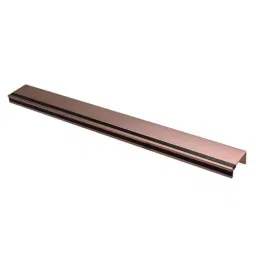 RAB 16 inch Aluminum Rose Gold &a; Black Wardrobe Pull Handle, P02 (Pack of 4)-picture-15