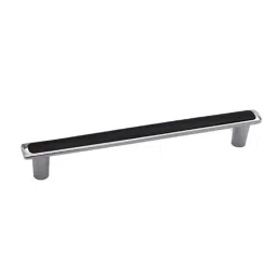 RAB 160mm Zinc Black Chrome Finish Drawer Pull Handle, SP-036 (Pack of 2)-image-31