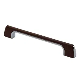 RAB 160mm Zinc Chrome &a; Wenge Finish Drawer Pull Handle, SP-051-image-48