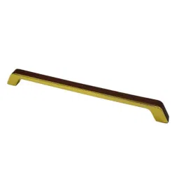RAB 160mm Zinc Gold &a; Wenge Drawer Pull Handle, AV2 (Pack of 3)-picture-19