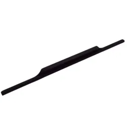 RAB 224mm Aluminium Black Drawer Pull Handle, 146 (Pack of 3)-picture-45