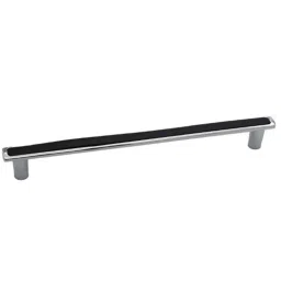 RAB 224mm Zinc Black Chrome Finish Drawer Pull Handle, SP-036 (Pack of 3)-picture-28