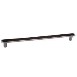 RAB 224mm Zinc Chrome &a; Wenge Finish Drawer Pull Handle, SP-036 (Pack of 3)-picture-36