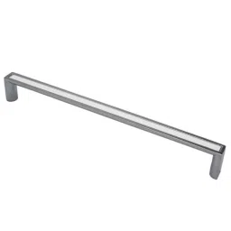RAB 224mm Zinc White Chrome Finish Cabinet Pull Handle, 1073 (Pack of 3)-picture-22