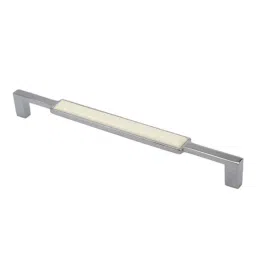 RAB 224mm Zinc White Chrome Finish Drawer Pull Handle, 301 (Pack of 3)-picture-15