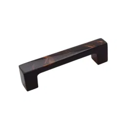 RAB 96mm Acrylic D Copper Finish Drawer Pull Handle, 104 (Pack of 2)-picture-44