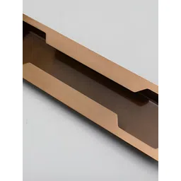 Rab Copper Tone & Brown Matte Finished Aluminium Drawer Handle-picture-37