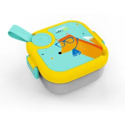 rabitat Lunchmate Mini Stainless Steel Lunch Box with Spoon 1 Containers Lunch Box-picture-11
