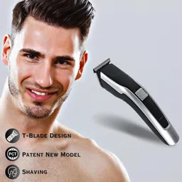 RACCOON Trimmer for MEN/WOMEN Professional AT-538 Beard, Body Hair Cutting Machine Fully Waterproof Trimmer 90 min Runtime 5 Length Settings image 5