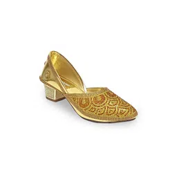 RACECOURSE Women Embellished Block Heels Pumps-picture-35