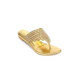 RACECOURSE Women Embellished Thong Flats-picture-27