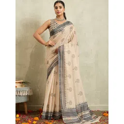 RACHNA Ethnic Motifs Handloom Saree-picture-18