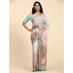 RACHNA Floral Printed Ready To Wear Saree-picture-25
