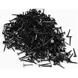 RACHNAKAAR Black Kukai Kati Nail, Mochi Nail, Cobbler Iron Nail 19mm (3/4 Inch) for Shoes, Chappals, MDF, Leather, Wood, Furnitures, Home Furnishing and Crafts. (Pack of 150pc)-picture-13