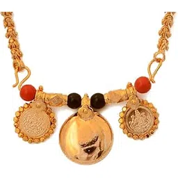 radha's creations Mangalsutra 30" length with vati tanmaniya one gram gold traditional-picture-21
