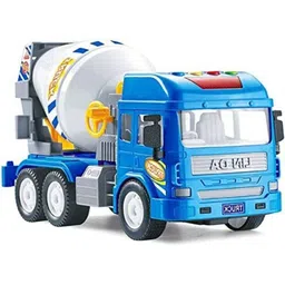 radhey preet Friction Power Version Cement Mixer Truck With Light & Sound RP316-picture-38