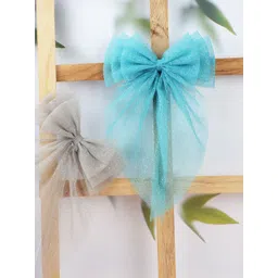 Radhu & Kabby Women Set of 2 Embellished Alligator Hair Clip-picture-12