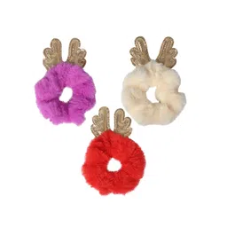 Radhu & Kabby Women Set of 3 Ponytail Holders-picture-36