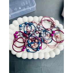 Radhya Accessories Women Set of 30 Color Pop Hairties-picture-40