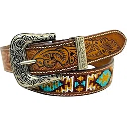 rafat international Handcrafted Genuine Leather Belt for Men Formal and Casual with Adjustable Buckle, Ideal for Office, Weddings, and Gifting, Vintage Metal Buckle-picture-24